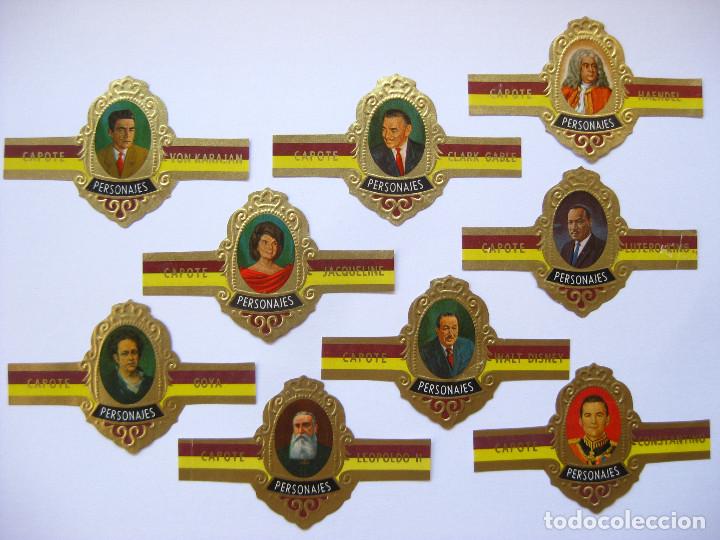 Vitolas de colecci&oacute;n: VITOLAS CAPOTE LOTE DE 9 - Foto 1
