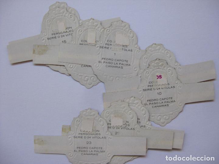 Vitolas de colecci&oacute;n: VITOLAS CAPOTE LOTE DE 9 - Foto 2