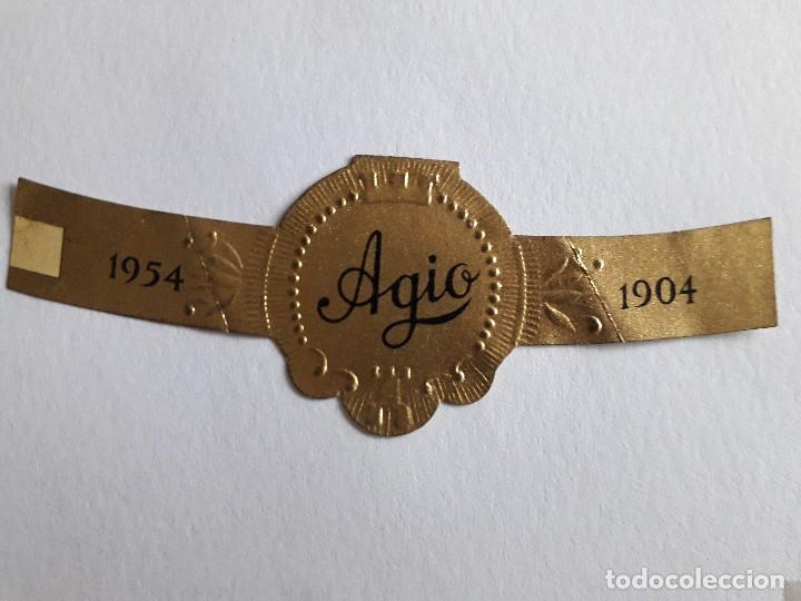 Collection cigar bands: vitola de puro, Agio