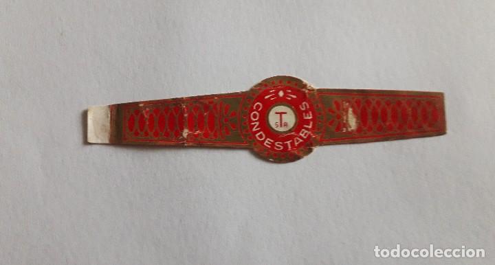 Collection cigar bands: vitola de puro, condestables.