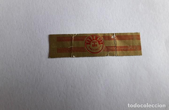 Collection cigar bands: vitola de puro, Bohemios, tabacalera.