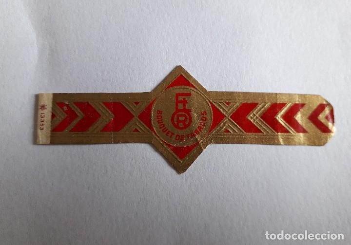 Collection cigar bands: vitola de puro, Bouquet de tabacos.