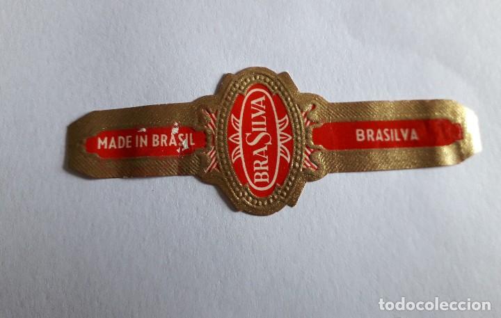 Collection cigar bands: vitola de puro, Brasilva.