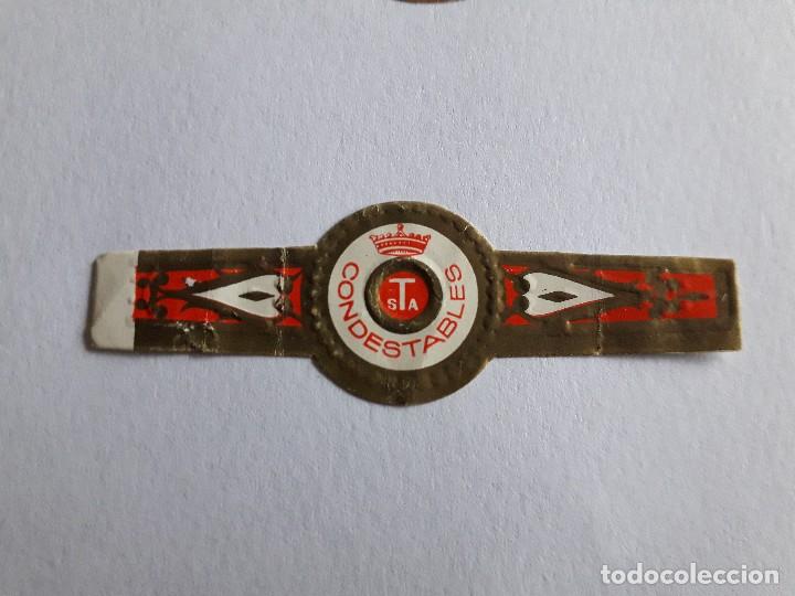 Collection cigar bands: vitola de puro, condestables.