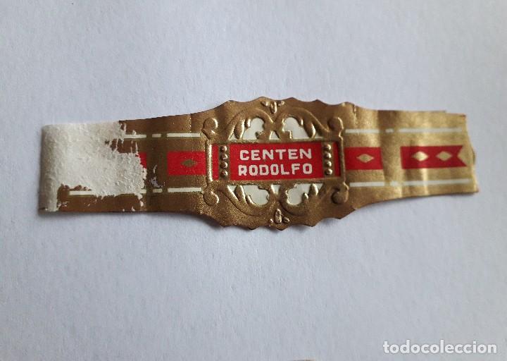 Collection cigar bands: vitola de puro, Centen, Rodolfo.