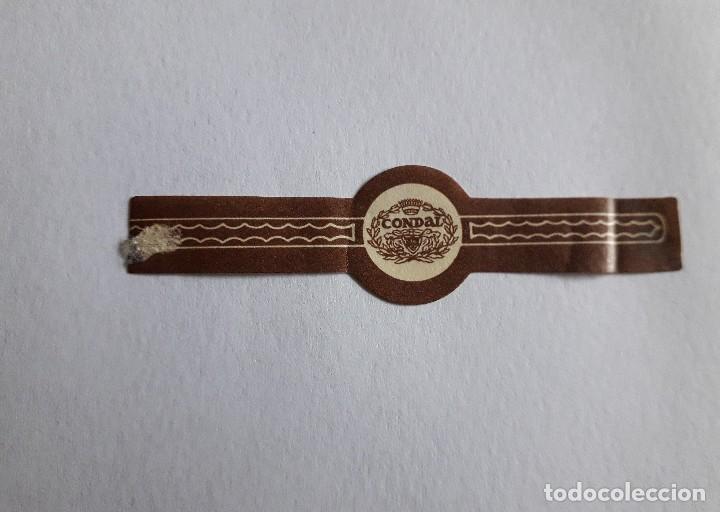 Collection cigar bands: vitola de puro, condal.