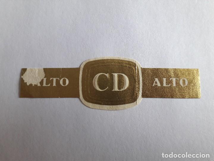 An&eacute;is de charuto de cole&ccedil;&atilde;o: vitola de puro, CD, alto.
