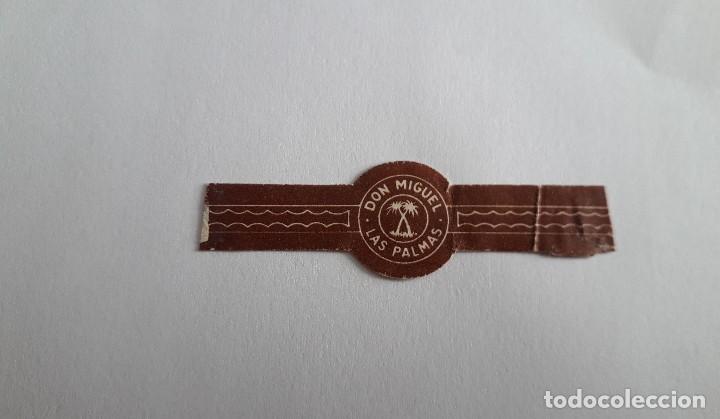 Vitolas de colecci&oacute;n: vitola de puro, Don Miguel, Las Palmas.