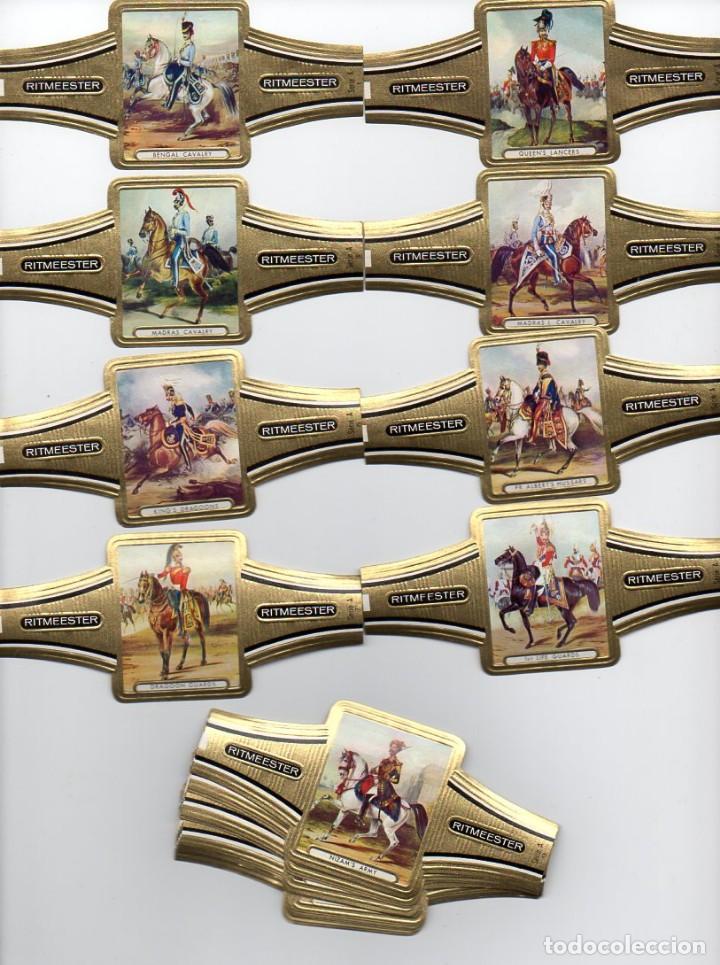 Vitolas de colecci&oacute;n: Vijosefa. Ritmeester. Lote 4 Series Completas Caballer&iacute;a, Gran Formato. Todas diferentes.