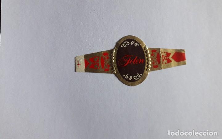 Bagues de cigare de collection: vitola de puro, fet&eacute;n.