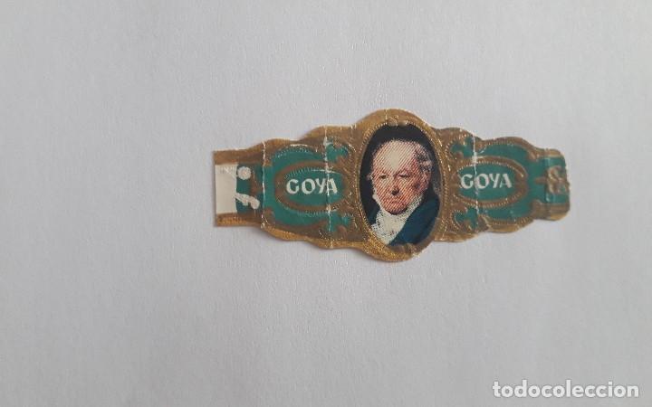 Bagues de cigare de collection: vitola de puro, Goya