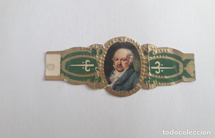 Bagues de cigare de collection: vitola de puro, Goya.