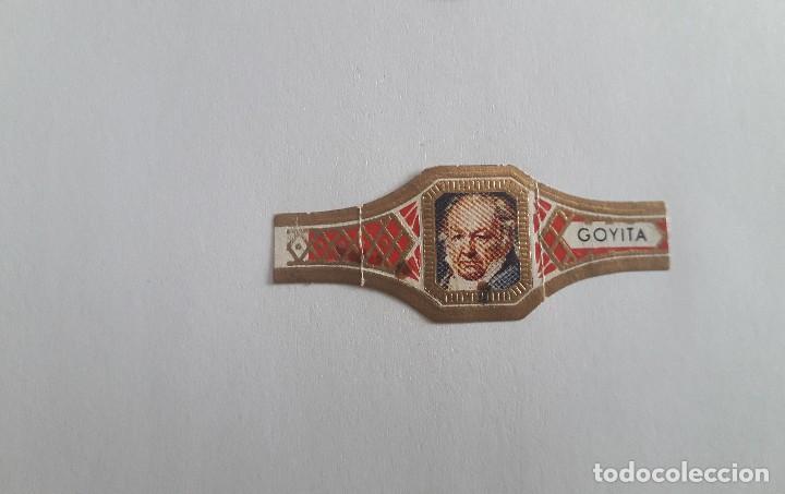 Bagues de cigare de collection: vitola de puro, Goyita.