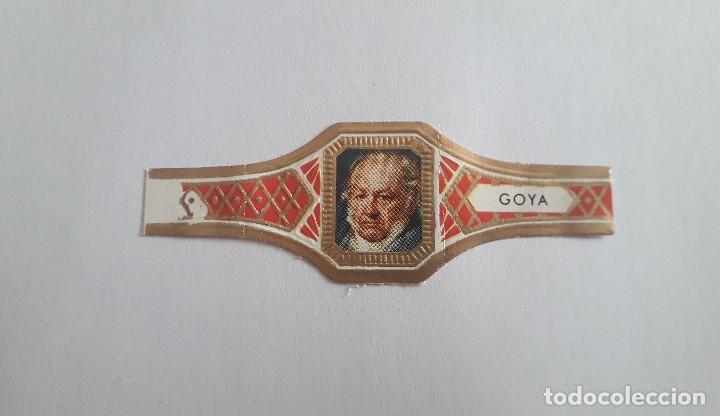 Bagues de cigare de collection: vitola de puro, Goya