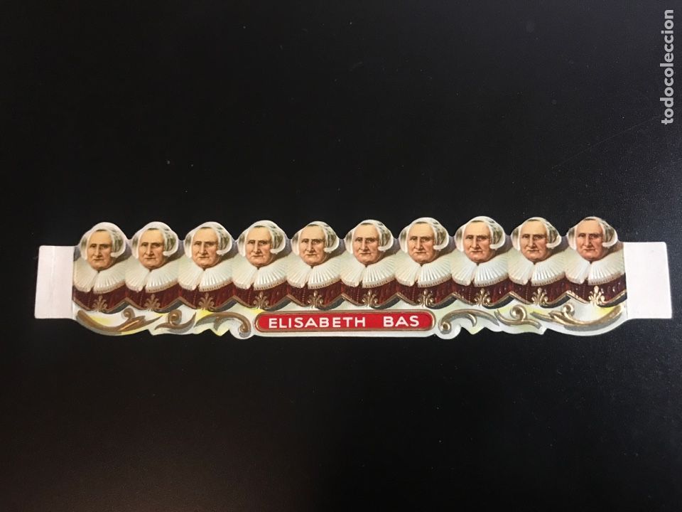 Vitolas de colecci&oacute;n: Vitola Elisabeth Bas Z-14 - Foto 1