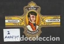 Bagues de cigare de collection: ODOR-DON BOSCO.- ID 422-2.- NAPOLE&Oacute;N.-BANDA AMARILLO