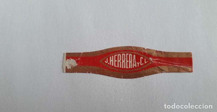 Vitolas de colecci&oacute;n: vitola de puro, J. Herrera y C.L.