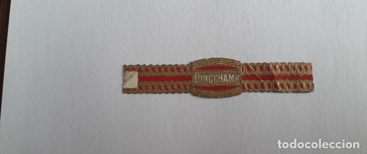 Vitolas de colecci&oacute;n: vitola de puro, Longchamp.