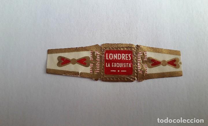 Vitolas de colecci&oacute;n: vitola de puro, Londres, La exquisita.