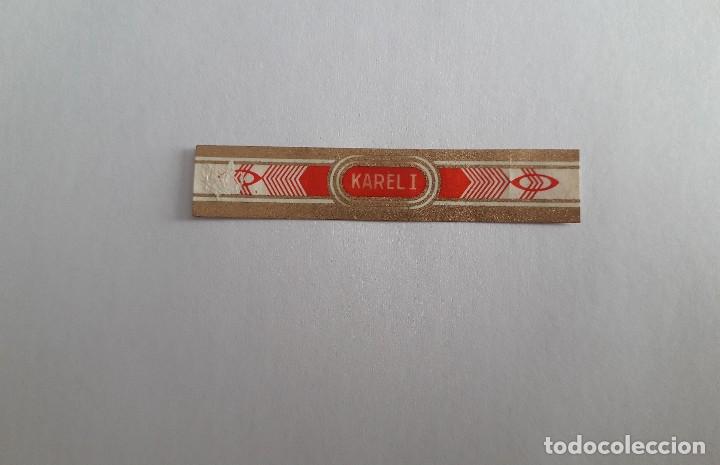 Vitolas de colecci&oacute;n: vitola de puro, Kareli.