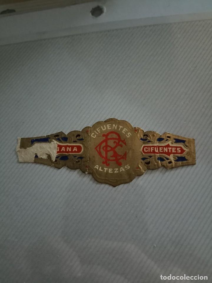 Vitolas de colecci&oacute;n: Vitola Cifuentes altezas Habana
