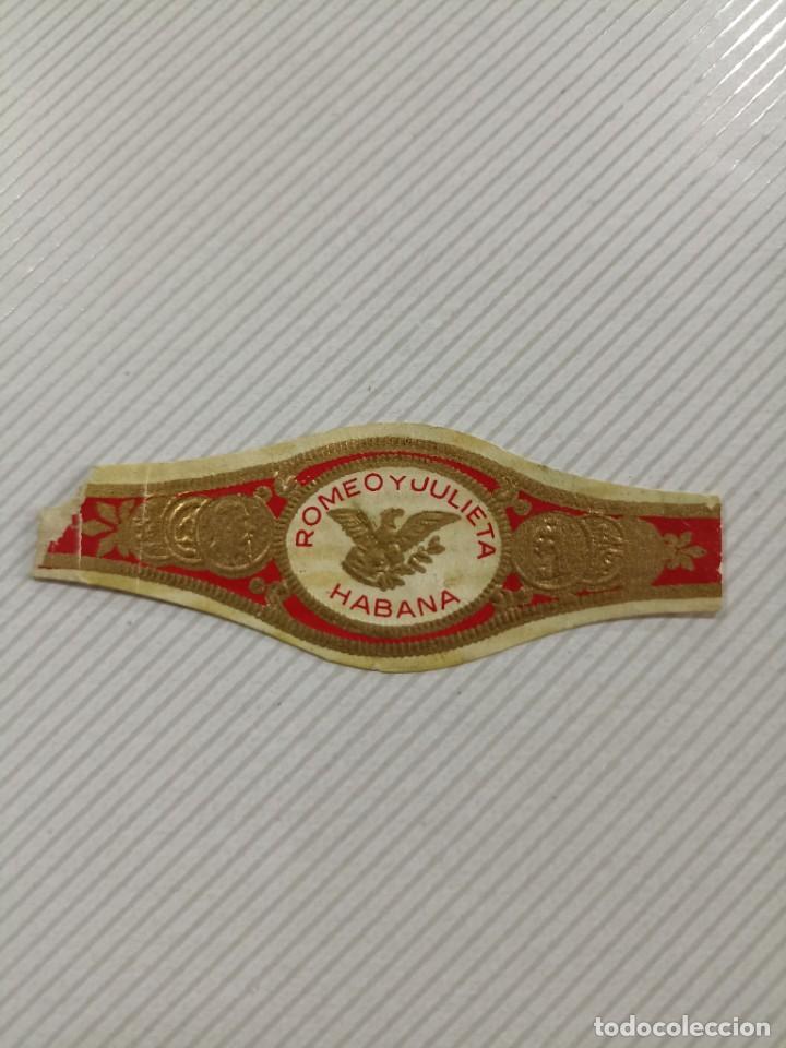 Vitolas de colecci&oacute;n: Vitola Romeo y Julieta habana