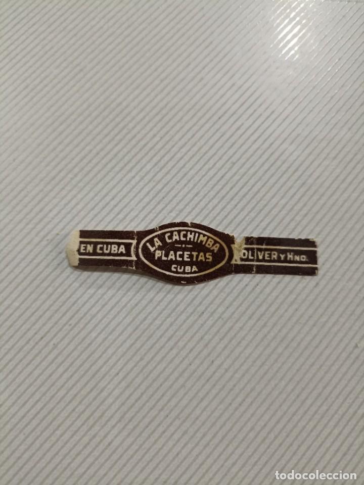 Vitolas de colecci&oacute;n: Vitola la cachimba placetas Cuba Oliver y hermano