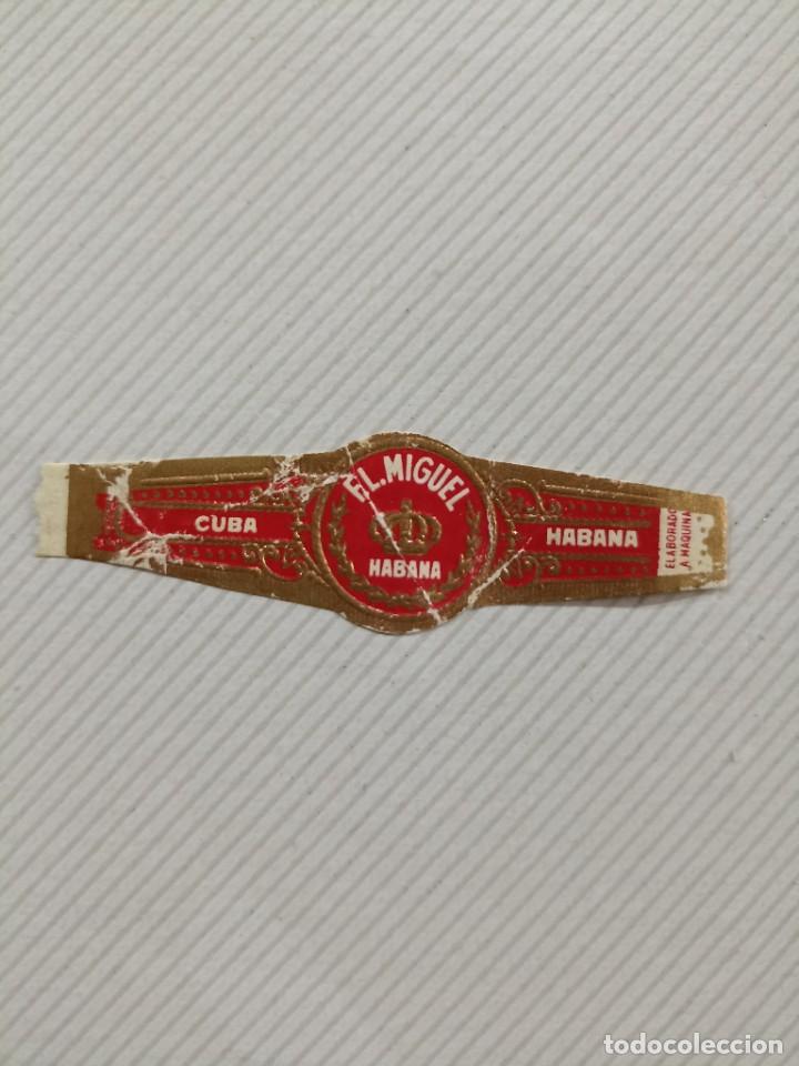 Vitolas de colecci&oacute;n: Vitola el Miguel Habana