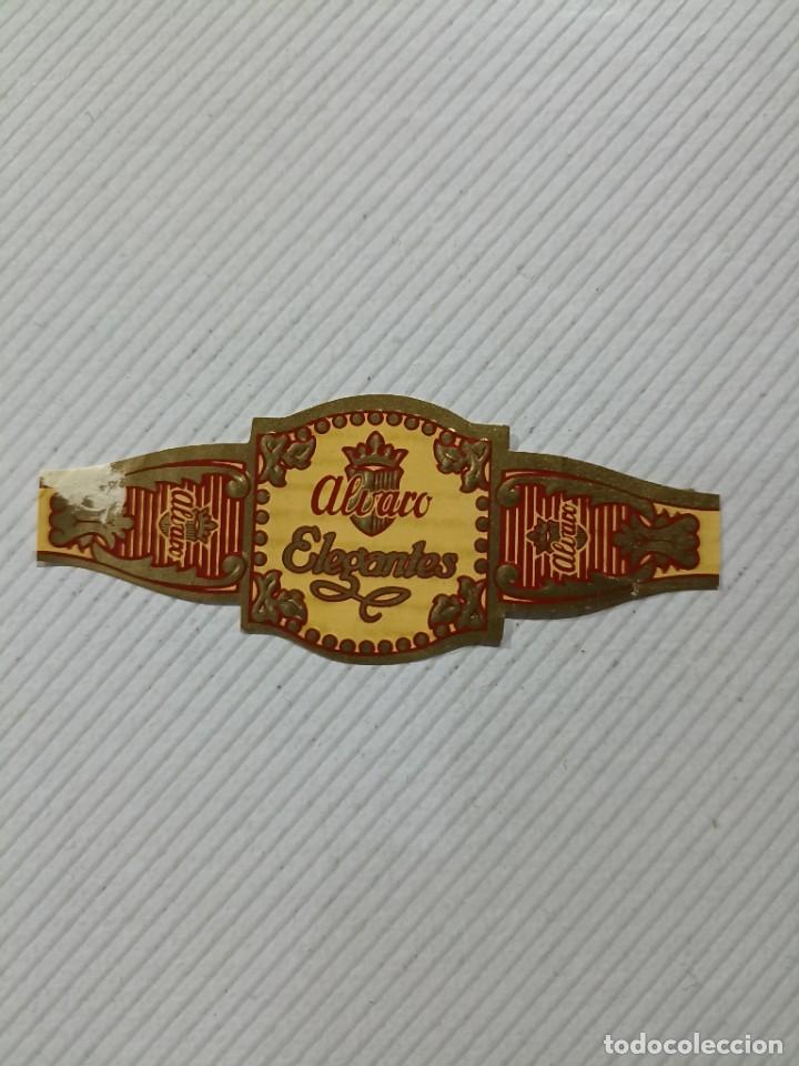 Vitolas de colecci&oacute;n: Vitola Alvaro elegantes