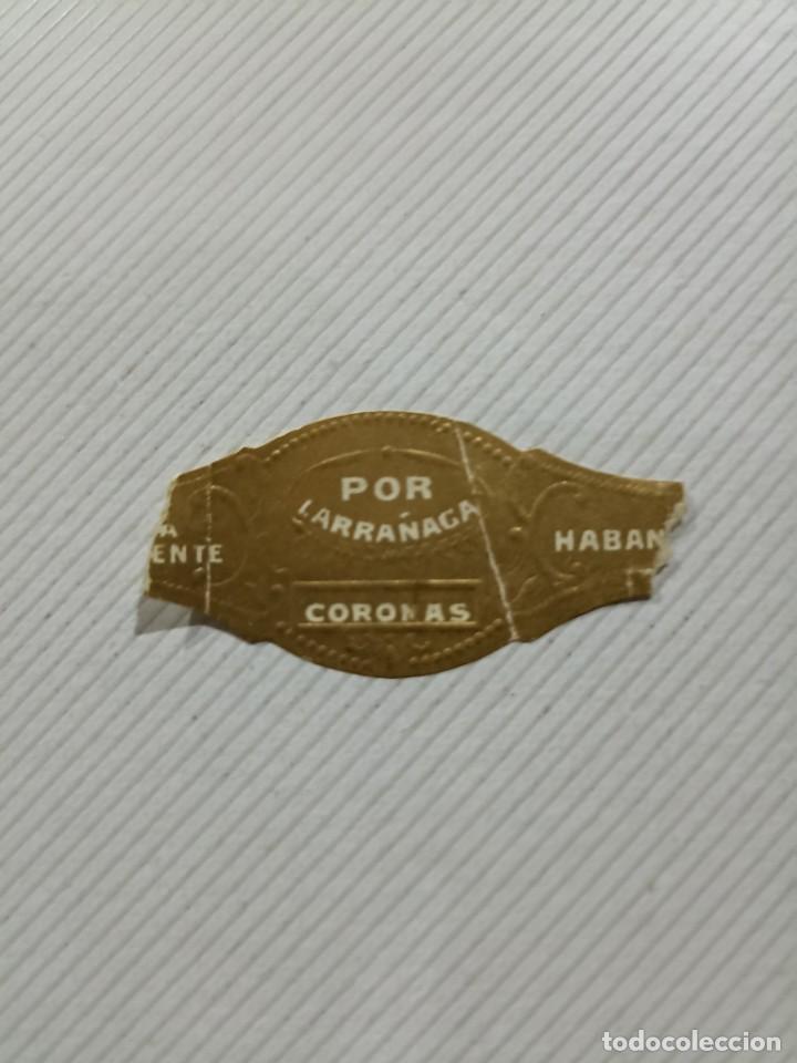 Vitolas de colecci&oacute;n: Vitola por larra&ntilde;aga coronas Habana