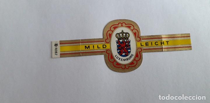 Vitolas de colecci&oacute;n: vitola de puro, Mild leicht, Luxemburg.