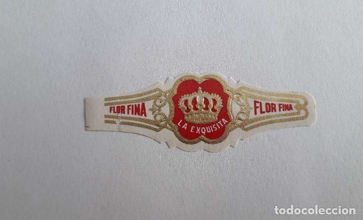 Vitolas de colecci&oacute;n: vitola de puro, La exquisita, flor fina.