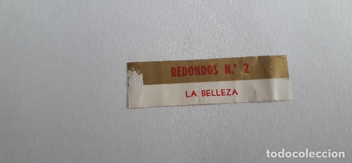 Vitolas de colecci&oacute;n: vitola de puro, La belleza, redondos n&ordm; 2