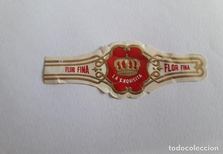 Vitolas de colecci&oacute;n: vitola de puro, La exquisita, flor fina.