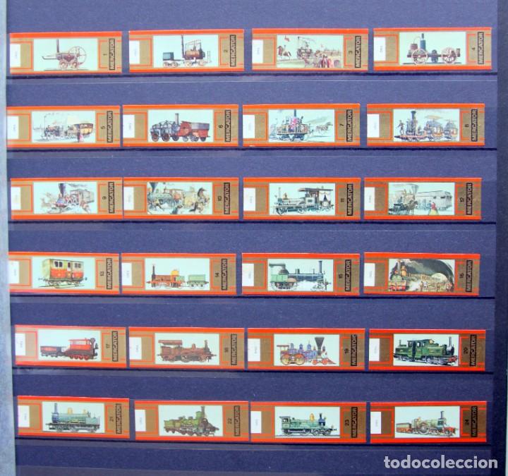 Vitolas de colecci&oacute;n: COLECCION DE 24 VITOLAS MAQUINAS DE TREN ANTIGUAS - MERCATOR