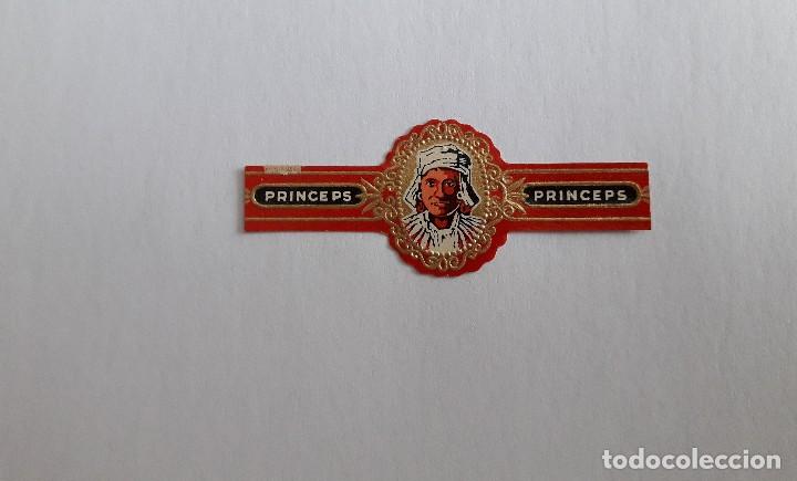 Sammlung von Banderolen: vitola de puro, Princeps