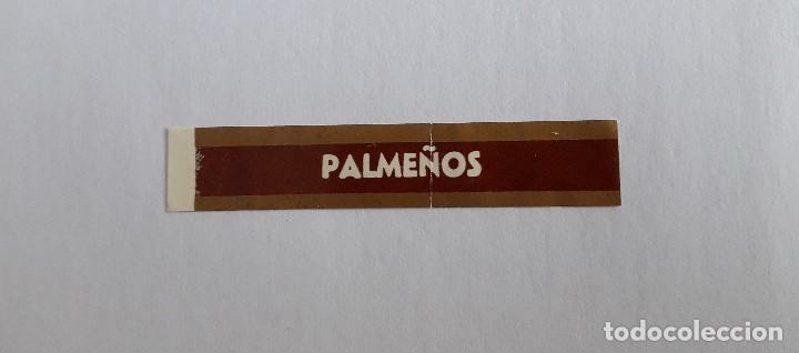 Sammlung von Banderolen: vitola de puro, Palme&ntilde;os.