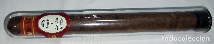 An&eacute;is de charuto de cole&ccedil;&atilde;o: PURO DE LOS A&Ntilde;OS 90 SIN ABRIR PRECINTADO CON LA VITOLA - MONTEROS