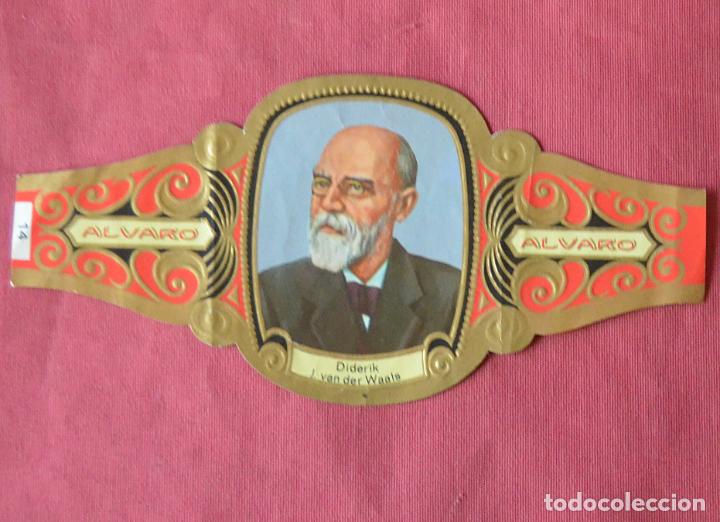 Collection cigar bands: VITOLA ALVARO - SERIE PREMIOS NOBEL - FISICA - N&ordm; 14