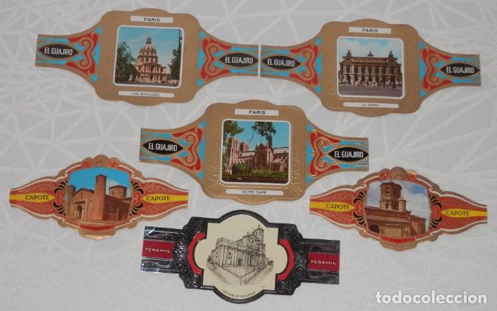 Vitolas de colecci&oacute;n: LOTE DE 6 VITOLAS-VARIAS - Foto 1