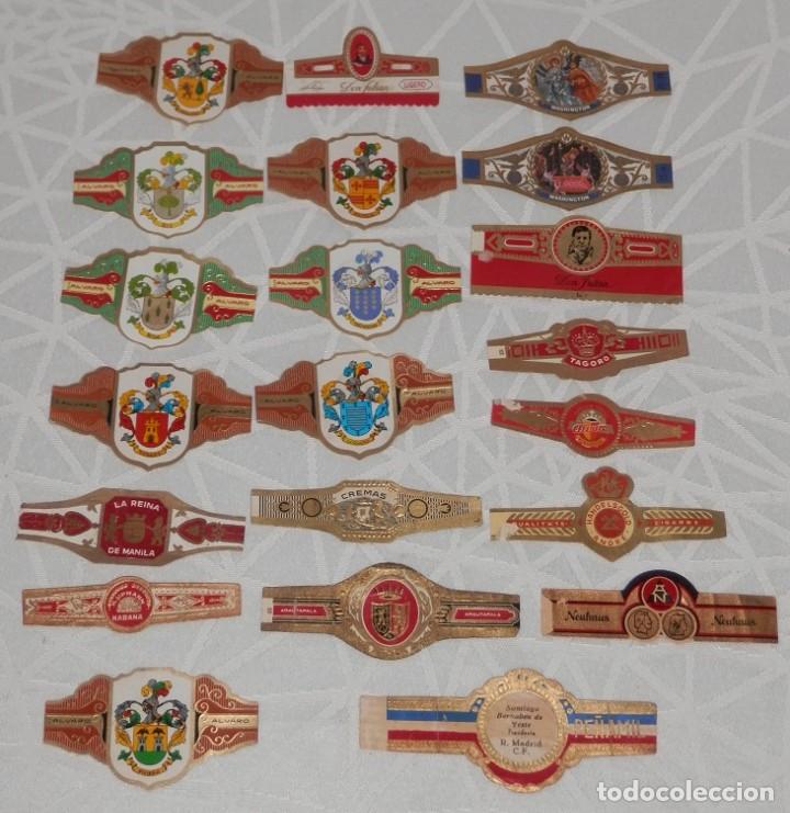 Vitolas de colecci&oacute;n: LOTE DE 21 VITOLAS-VARIAS - Foto 1