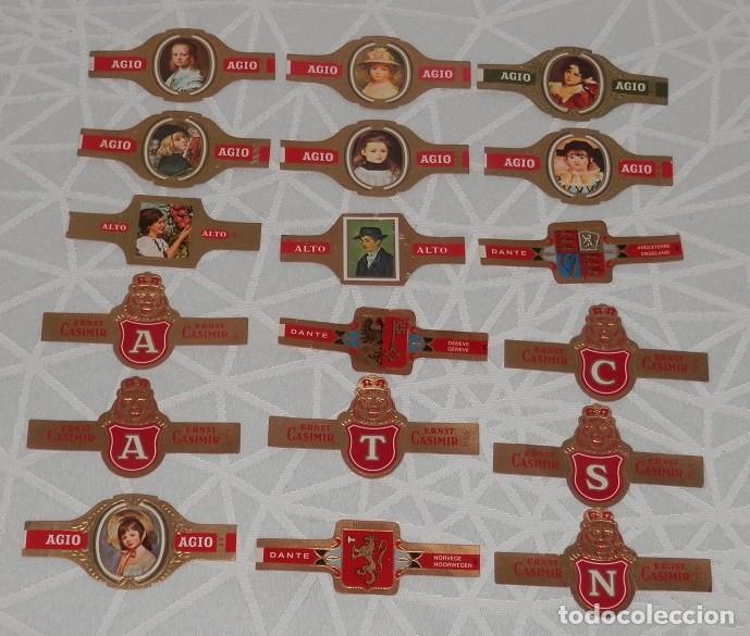 Vitolas de colecci&oacute;n: LOTE DE 18 VITOLAS-VARIAS - Foto 1