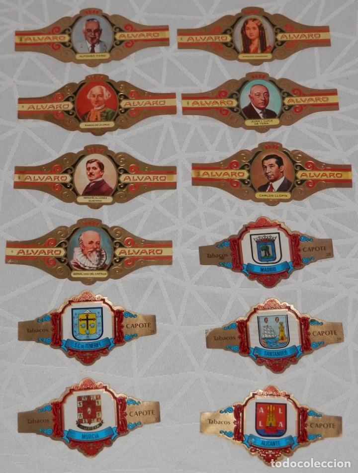 Vitolas de colecci&oacute;n: LOTE DE 12 VITOLAS-VARIAS - Foto 1