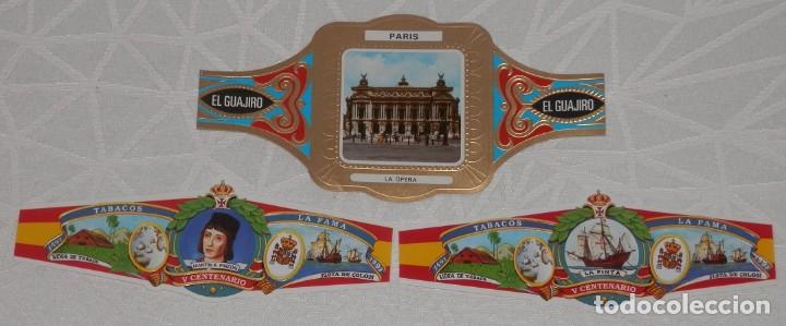 Vitolas de colecci&oacute;n: LOTE DE 3 VITOLAS-VARIAS - Foto 1