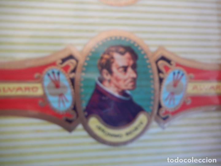 An&eacute;is de charuto de cole&ccedil;&atilde;o: VITOLA ALVARO , SERIE PINTORES - JERONIMO BENETE