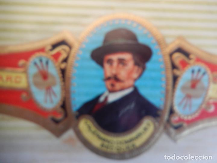 An&eacute;is de charuto de cole&ccedil;&atilde;o: VITOLA ALVARO , SERIE PINTORES - VALERIANO DOMINGUEZ BECQUER