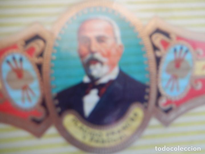 Vitolas de colecci&oacute;n: VITOLA ALVARO , SERIE PINTORES - PLACIDO FRANCES Y PASCUAL