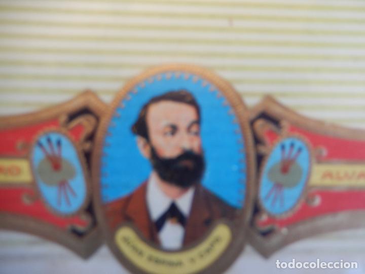 Vitolas de colecci&oacute;n: VITOLA ALVARO , SERIE PINTORES - JUAN ESPINA Y CAPO