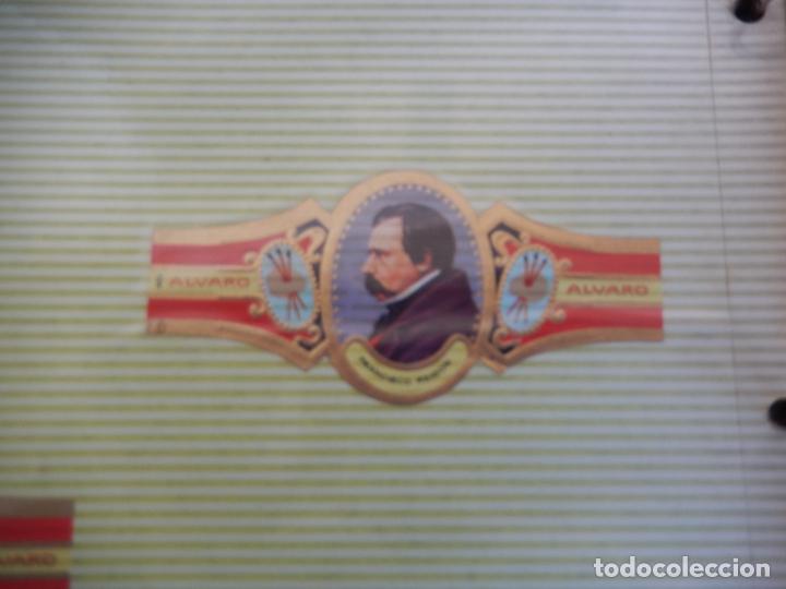 An&eacute;is de charuto de cole&ccedil;&atilde;o: VITOLA ALVARO , SERIE PINTORES -FRANCISCO REIGON