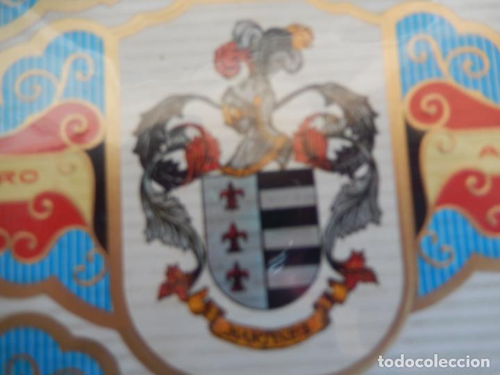 Vitolas de colecci&oacute;n: VITOLA ALVARO , SERIE I HERALDICA -ESCUDO DEL APELLIDO - MARTINEZ